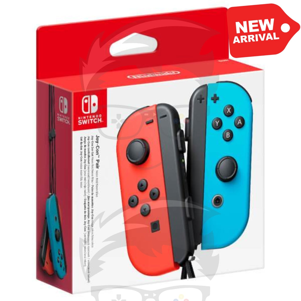 Joy-Con (L) / (R) Neon Red And Blue - Switch Joy-Con (L) / (R) Neon Red And Blue - Switch